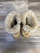 Cat & Jack Leah Winter Boots Cognac sz 6c