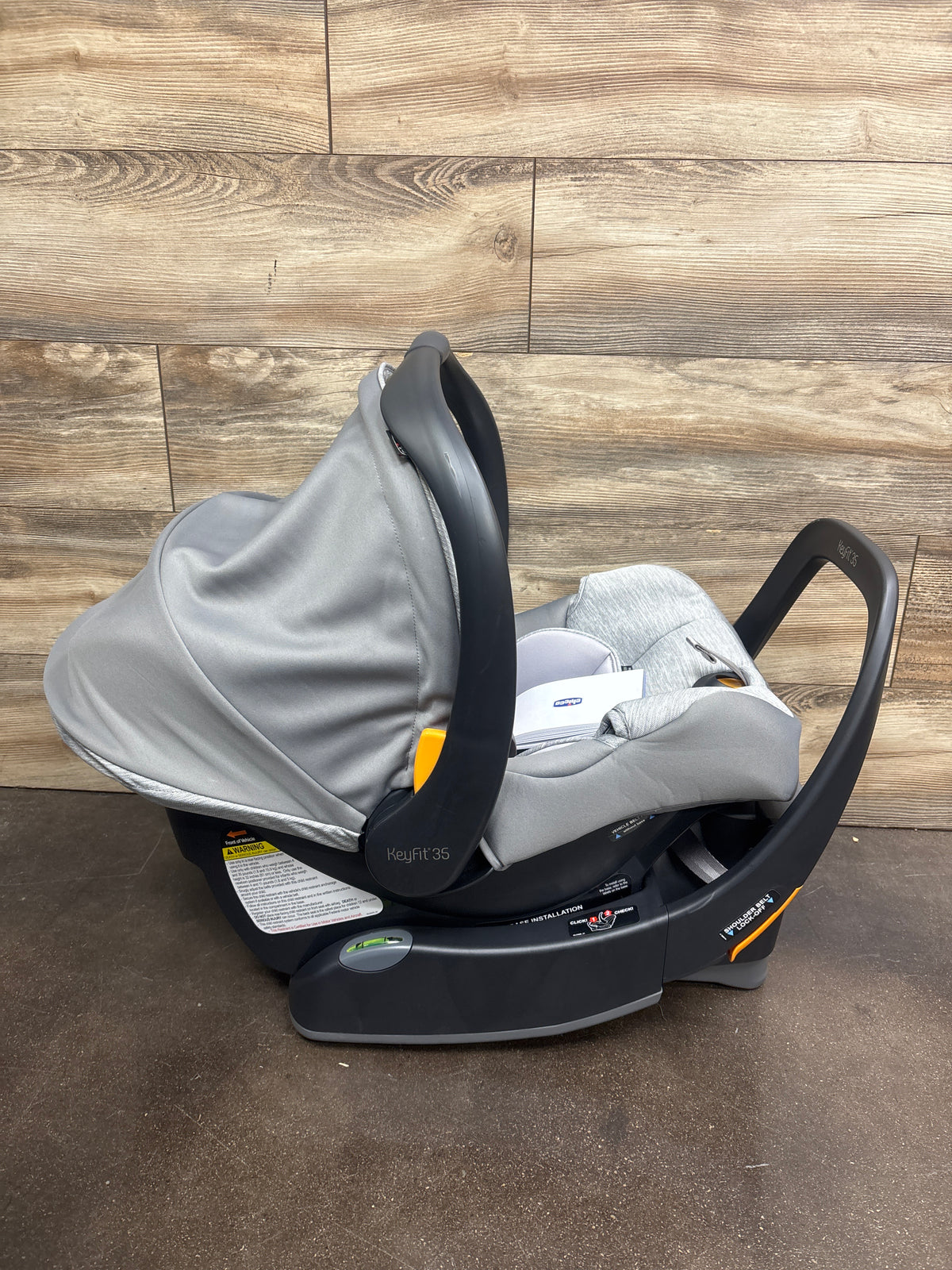 Chicco KeyFit35 Car Seat with Extra Max Rear-Facing Infant Car Seat Base, Grey