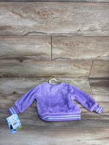 NEW Bluey Plush Sweatshirt Purple sz 12m