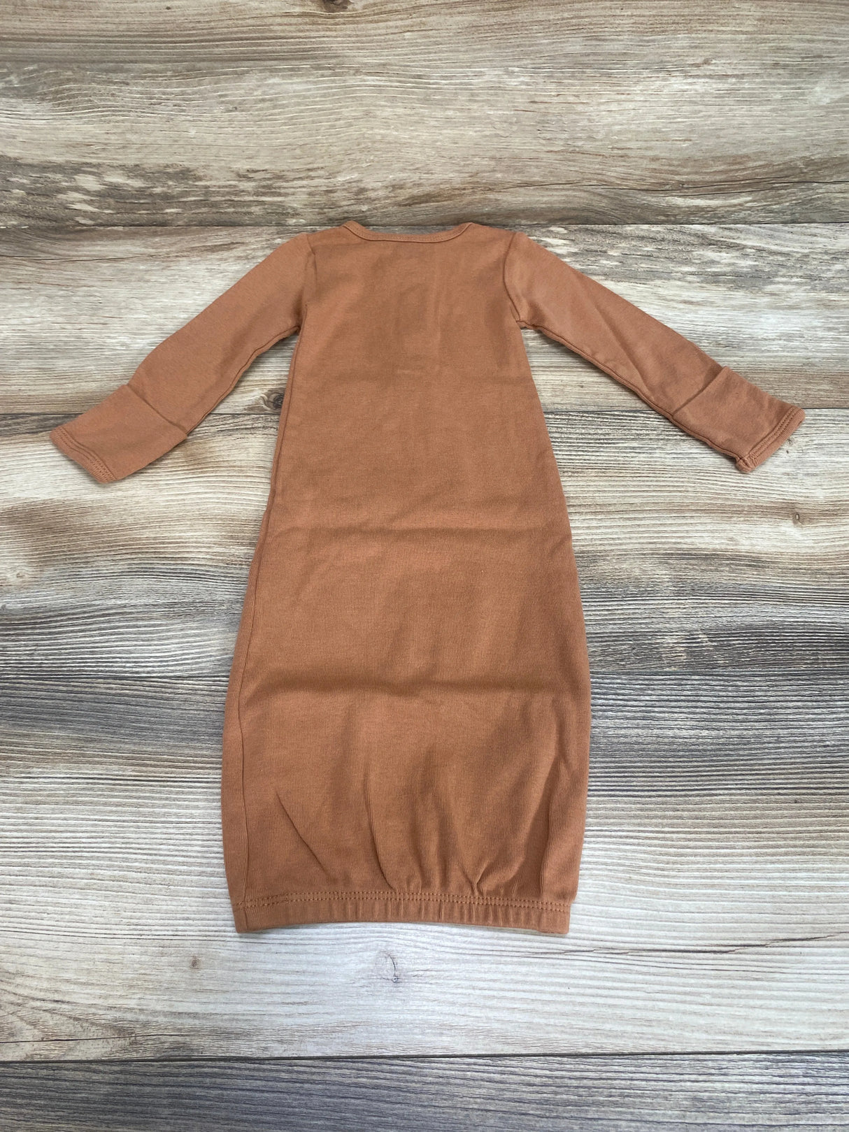 Carter's Henley Gown Brown sz Newborn