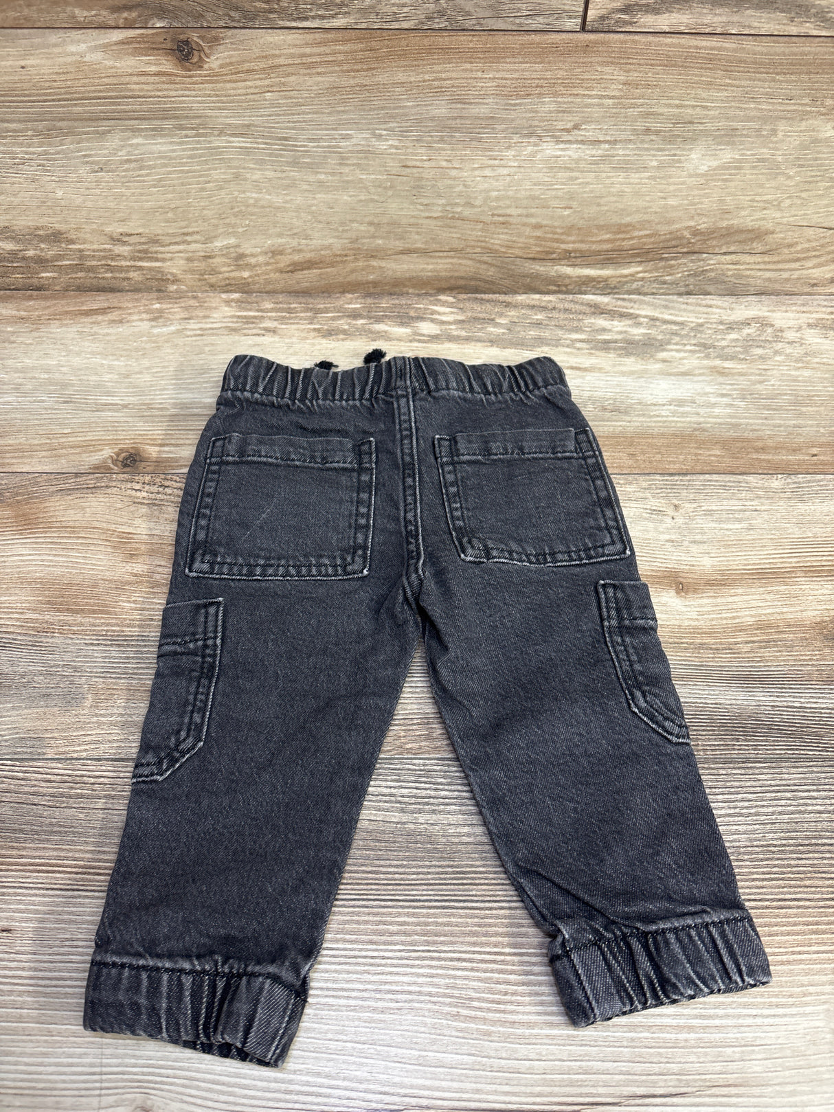 Cat & Jack Drawstring Joggers Black sz 12m