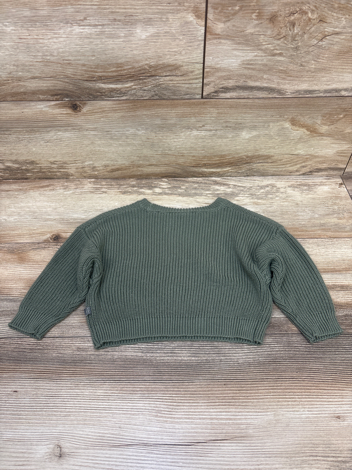 Modern Moments Merry Knit Sweater Green sz 12m