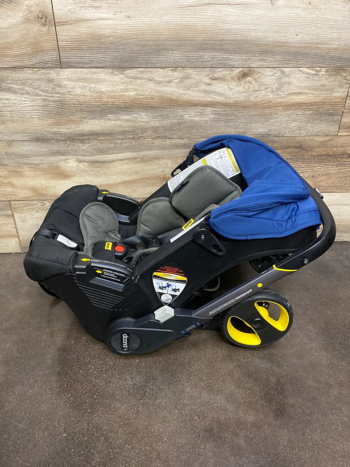 Doona Car Seat & Stroller, Royal Blue - All-in-One Travel System