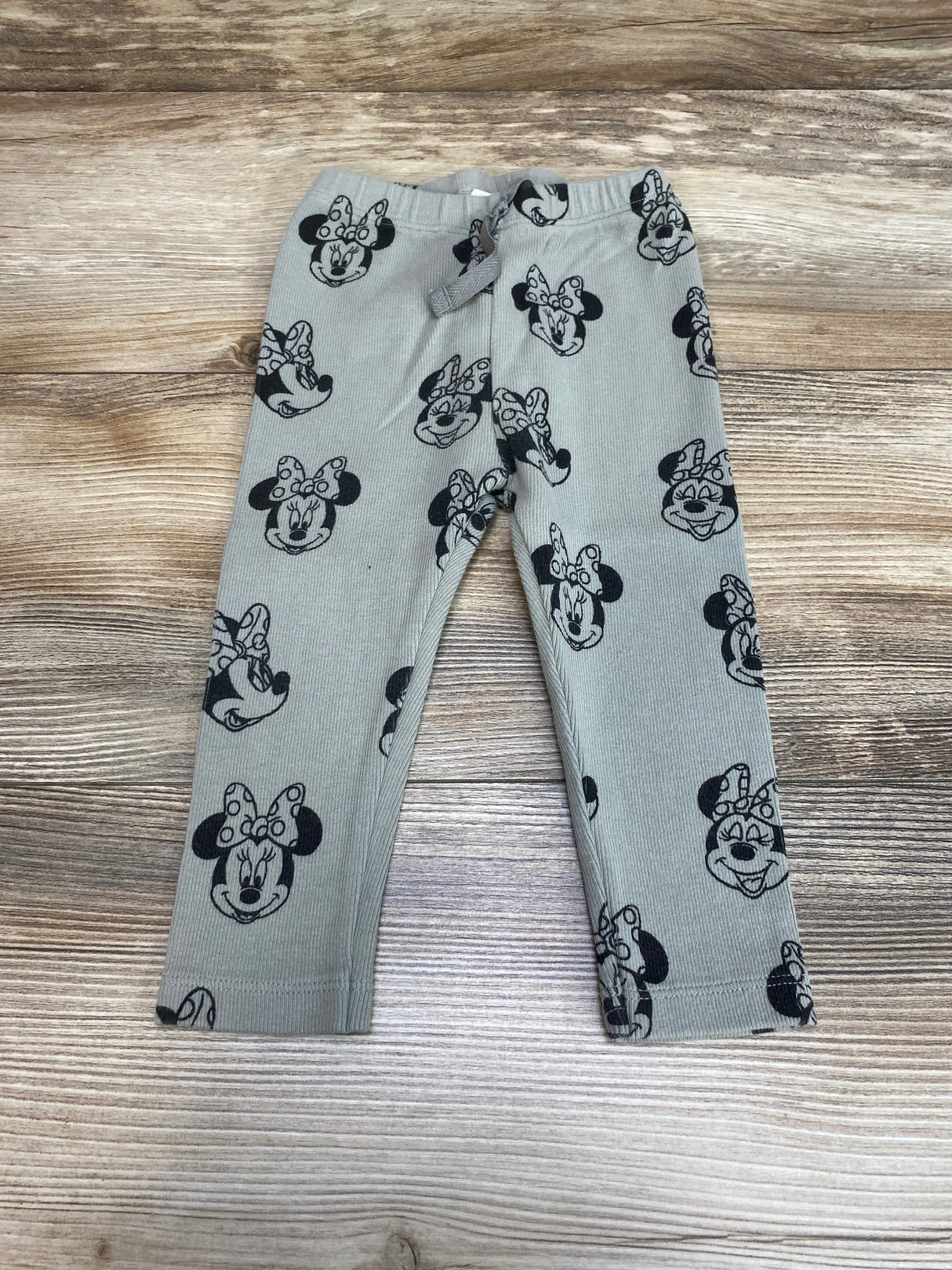 Zara Disney Minnie Mouse Leggings Green sz 9-12m