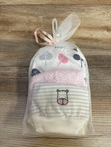 NEW Hush Hush Hats, 3pk White