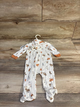 NEW Milkberry 2pc Bamboo Sleeper & Hat Set Ivory sz 0-3m