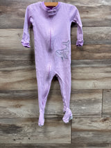 Carter's Striped Sleeper Purple sz 18m