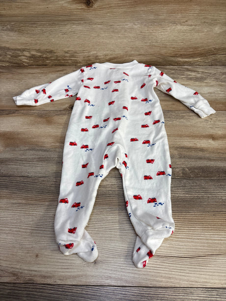 Carter's Firetruck Sleeper White sz 6m - Me n Mommy To Be