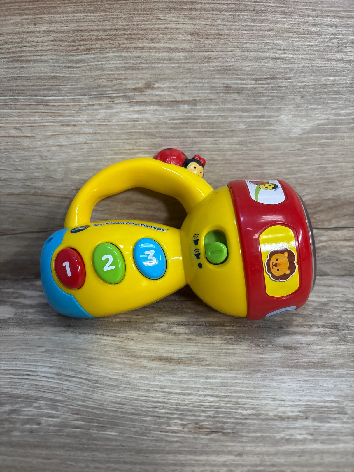 VTech Spin and Learn Color Flashlight, Yellow