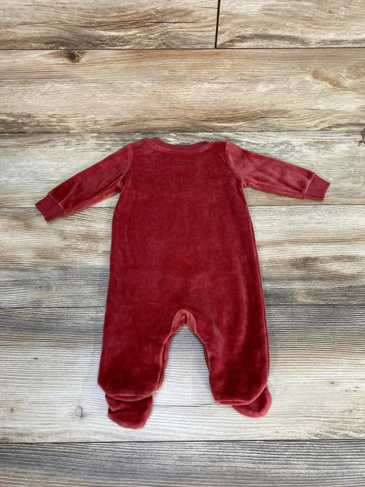 Koala Baby Moose Footed Coverall Red sz 0-3m