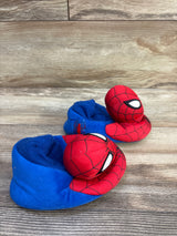 Marvel Spider-Man 3D Plush Slippers Red sz 11/12c
