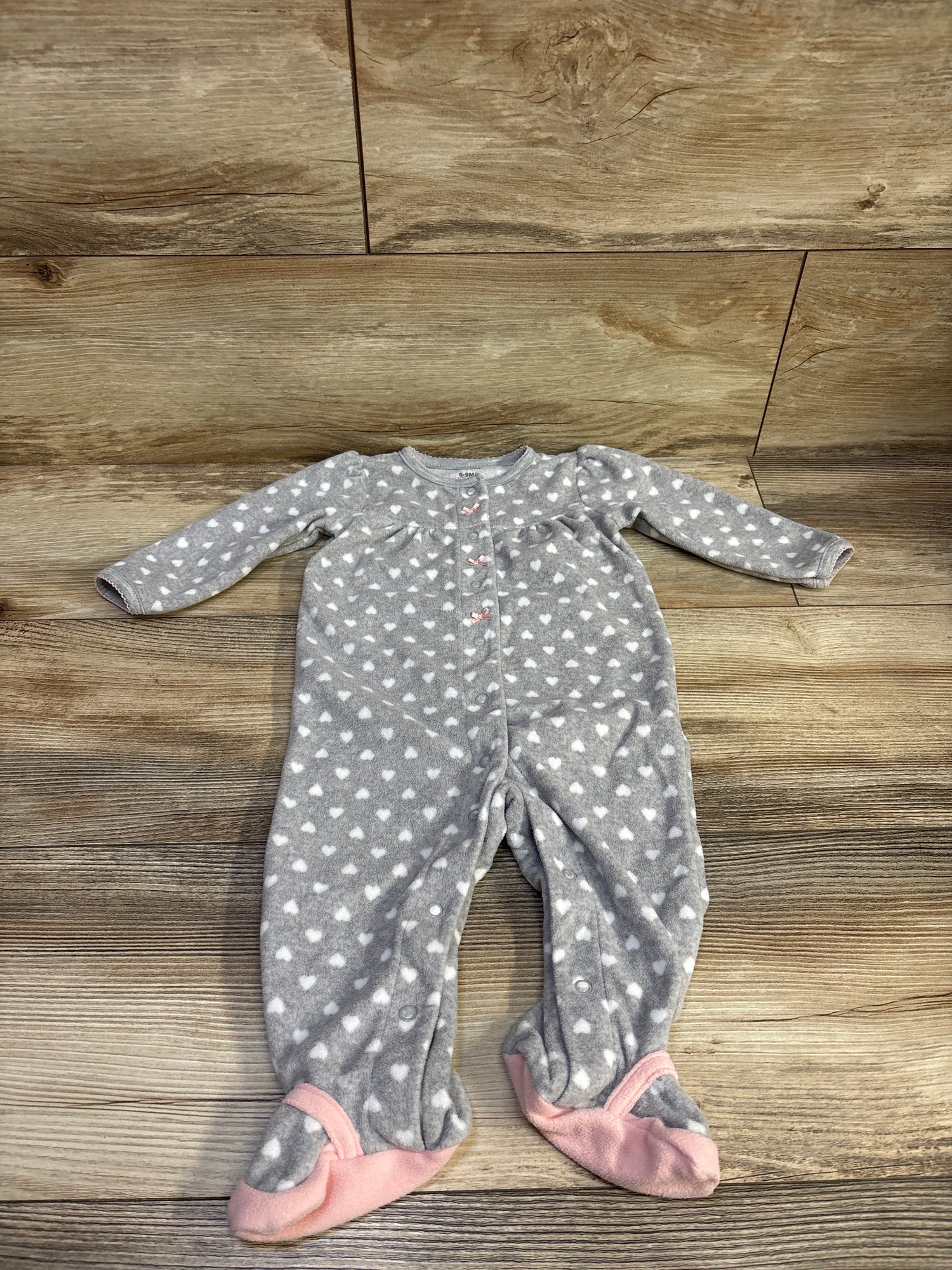 Simple Joys Blanket Sleeper Grey sz 6-9m