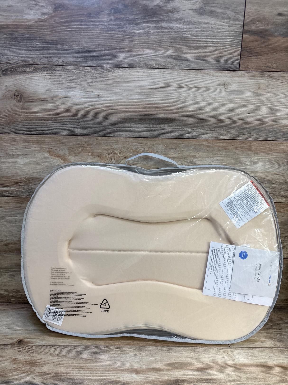 NEW Snuggle Me Curve Lite Baby Lounger with Sand Cover