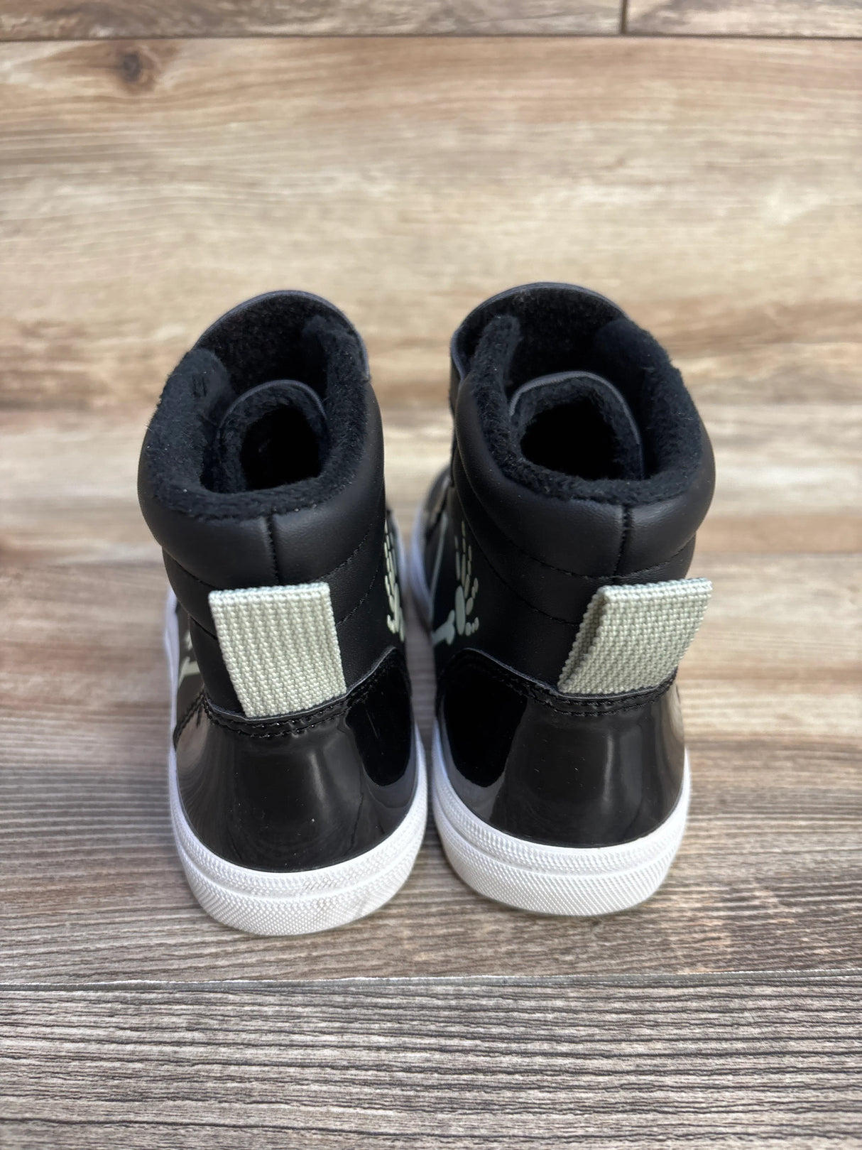 H&M Lined Skull Printed High Tops sz 12.5c