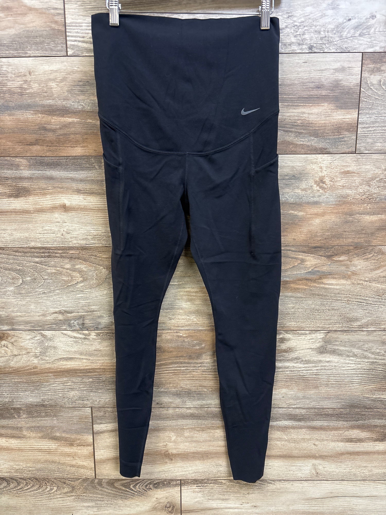 Nike Zenvy Maternity Dri-Fit 7/8 Leggings Black sz Small