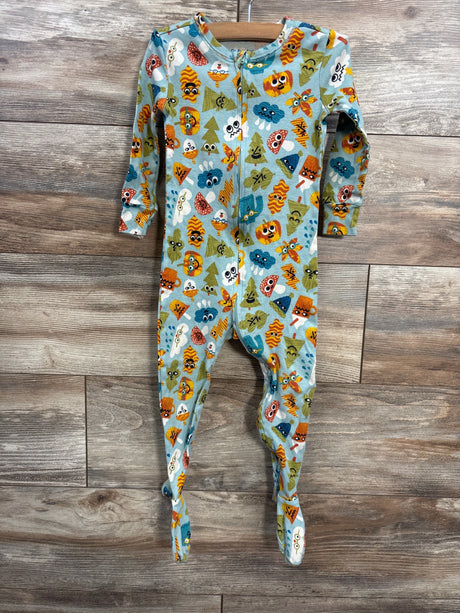 Old Navy Tree Print Sleeper Blue sz 2T - Me n Mommy To Be