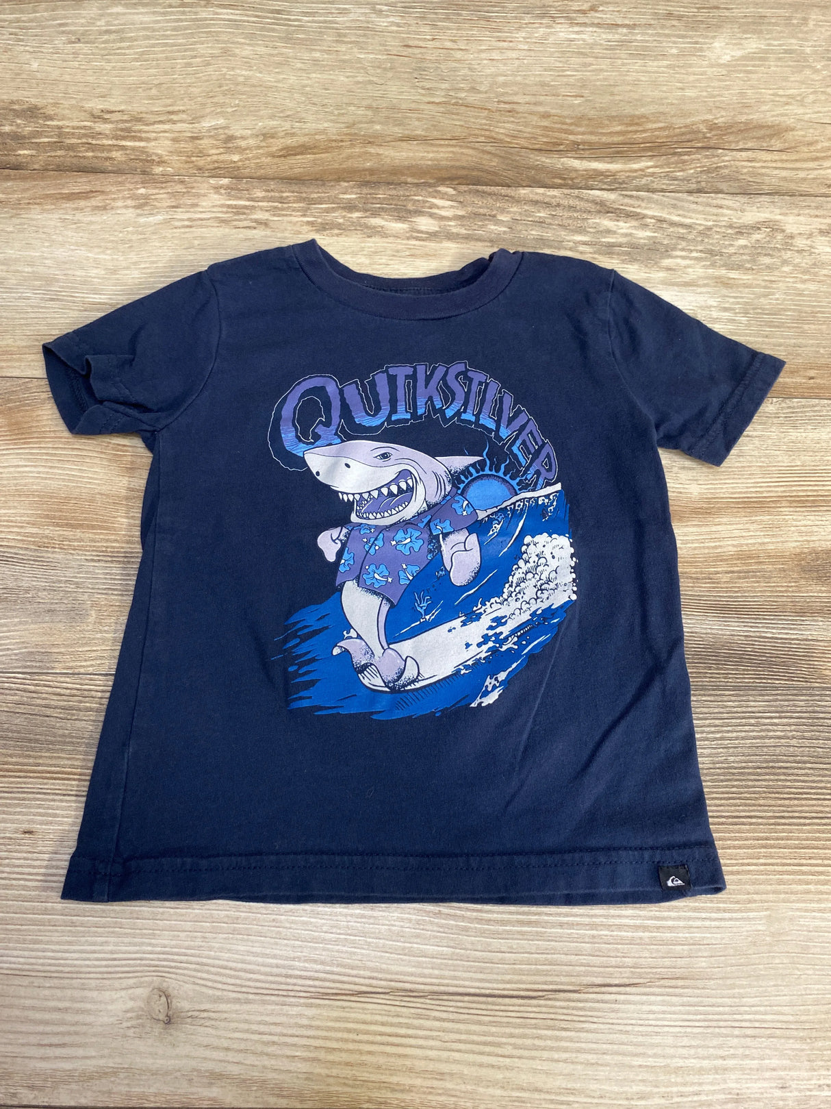 Quiksilver Shark Shirt Navy sz 4T