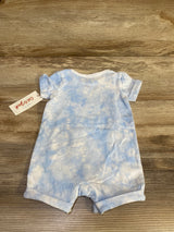 NEW Cat & Jack Lil Snuggle Bunny Romper Blue sz 0-3m