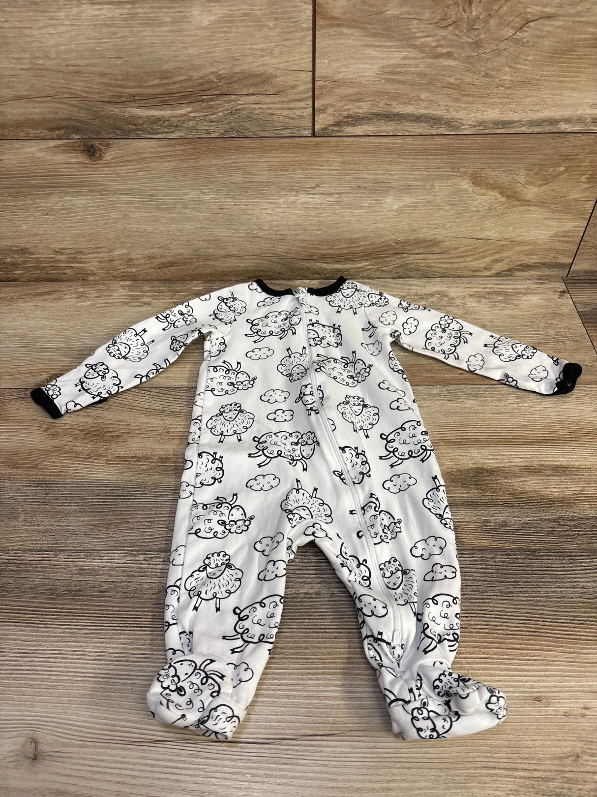 Wonder Nation Sheep Sleeper White sz 3-6m