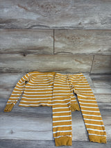 Just One You 2pc Roar Striped Pajama Set Yellow sz 5T