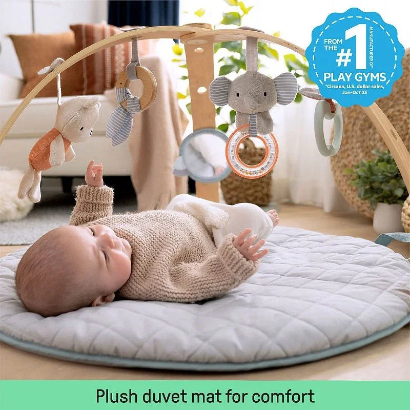 NEW Ingenuity Cozy Spot Reversible Duvet Activity Gym in Loamy