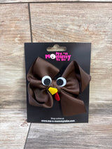 NEW Large Thanksgiving Turkey Hair Bow