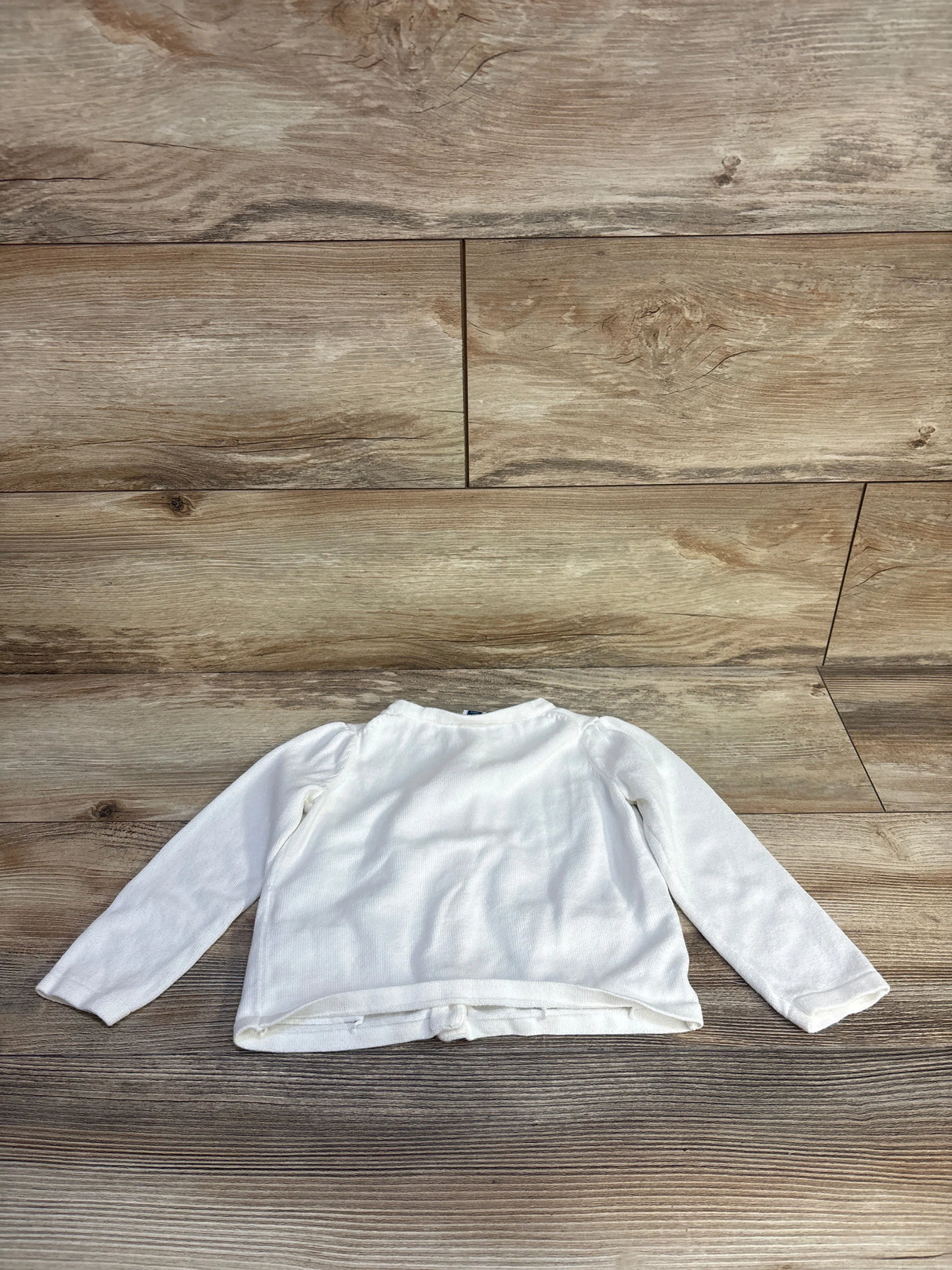 Janie & Jack Bow Pocket Cardigan White sz 2T