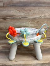 Skip Hop Silver Lining Cloud 2-in-1 Sit-Up Chair & Activity Seat, White/Blue