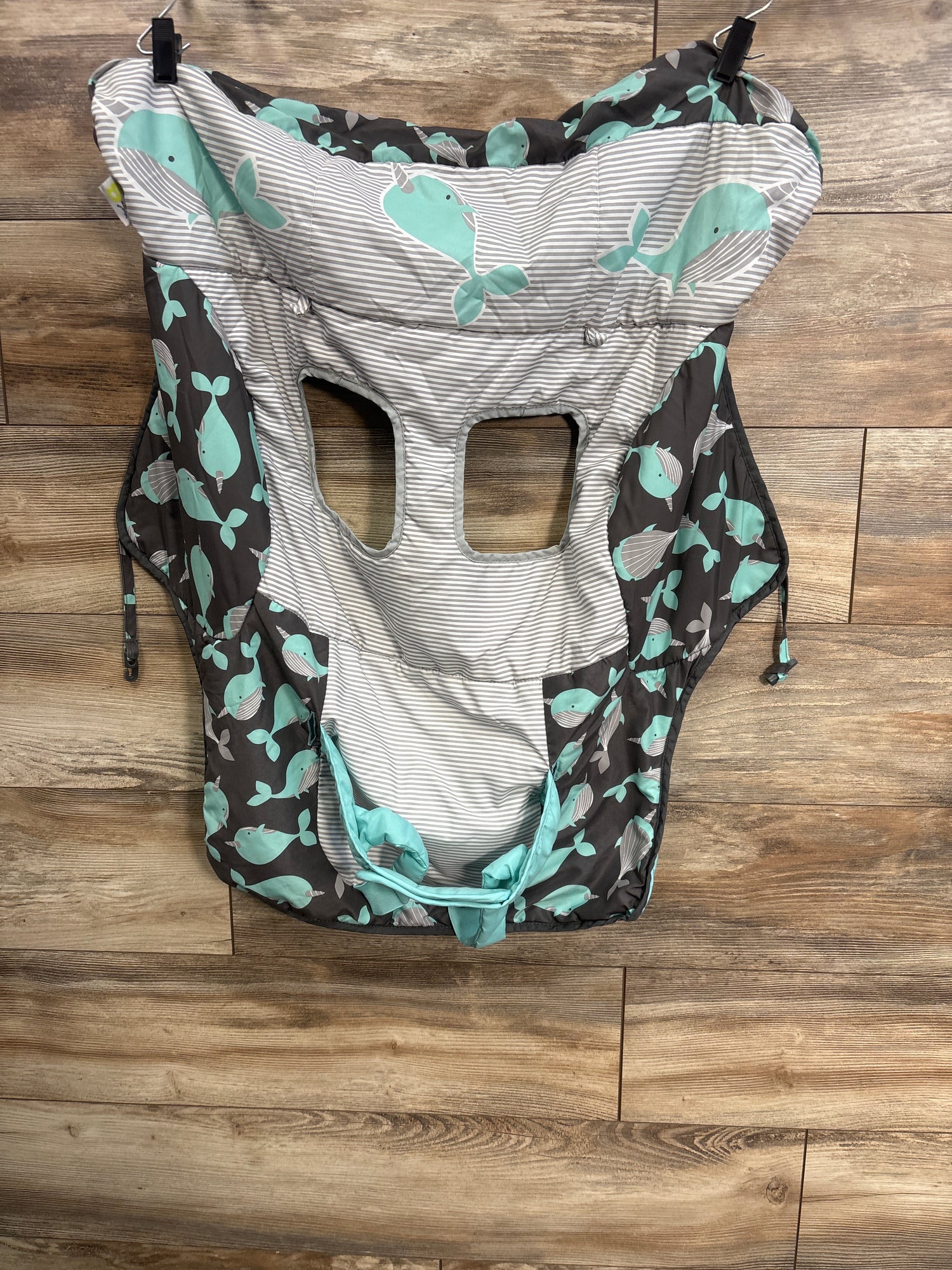 Go By Goldbug Shopping Cart Cover, Narwhal