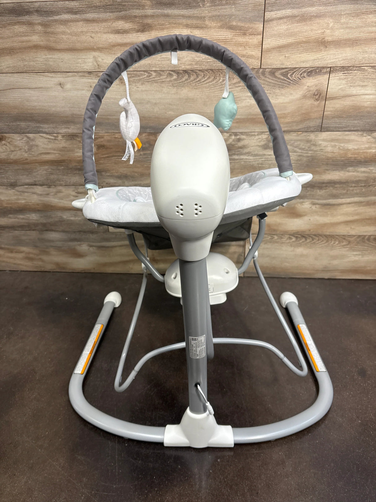 Graco Soothe 'n Sway LX Swing with Portable Bouncer in Derby