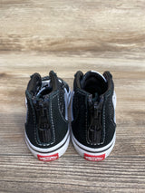 Vans Sk8-Hi Zip Shoes, Black sz 6c