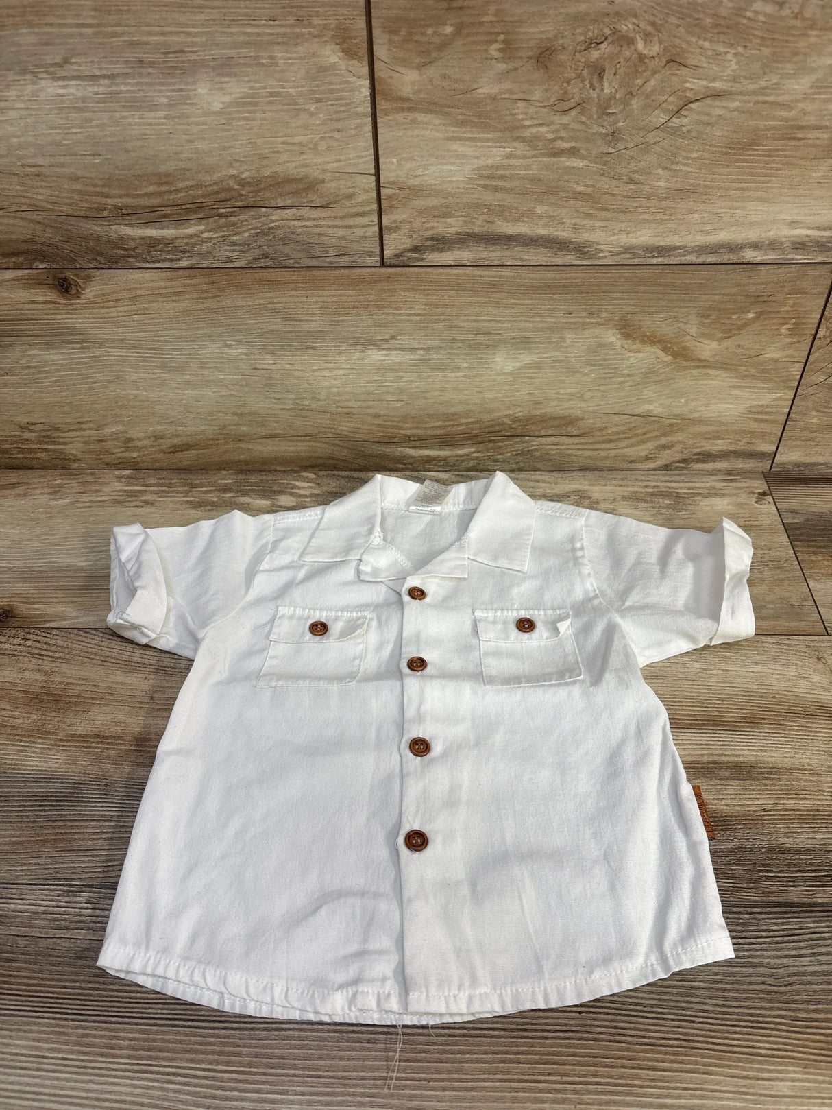 Lila & Jack Button-Up Shirt White sz 4T