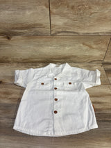 Lila & Jack Button-Up Shirt White sz 4T