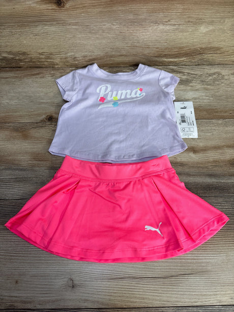 NEW Puma 2pc Shirt & Skort Purple sz 18m - Me n Mommy To Be