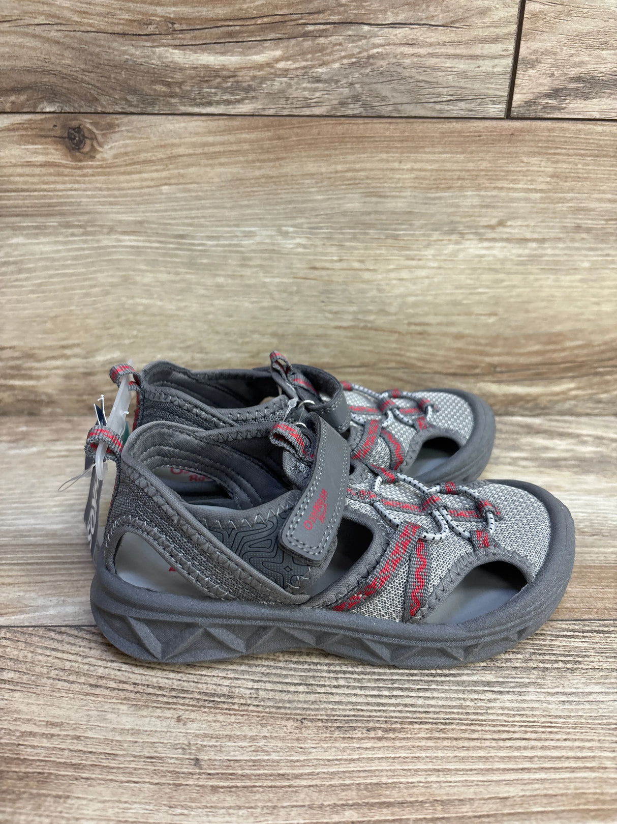 NEW OshKosh Abe Sandals Grey sz 12c