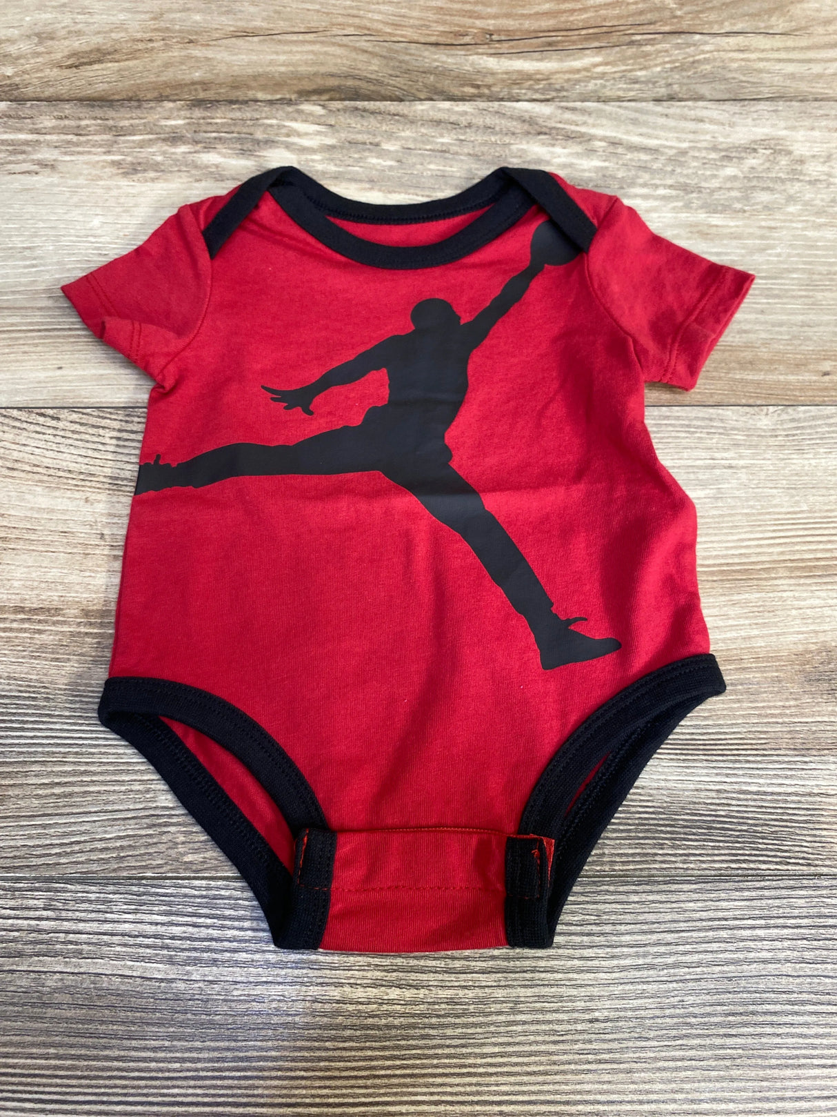 Jordan Logo Bodysuit Red sz 3m