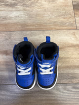 Nike Court Borough Mid 2 Recraft TD 'Game Royal Black' Sneakers sz 5c