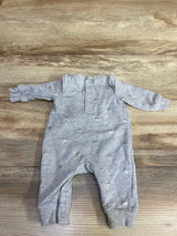 Carter's Star Print Coverall Grey sz Newborn