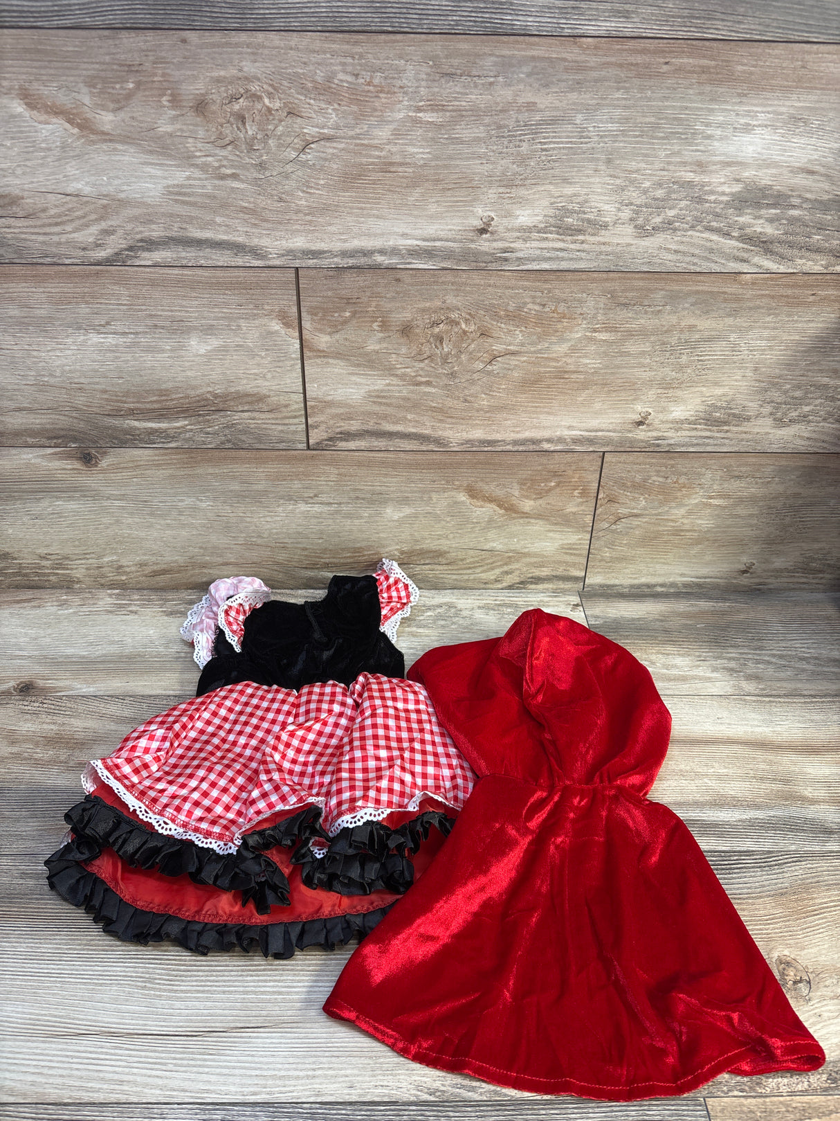 Spirit 2pc Red Riding Hood Costume Red sz 12-18m