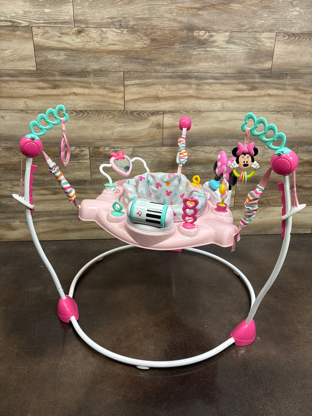 Bright Starts Disney Baby Minnie Mouse Forever Besties Activity Jumper