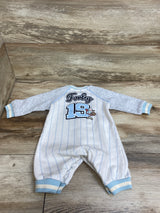 Boxlunch x Disney Pixar Toy Story Striped Baseball Jersey Coverall White sz 6m
