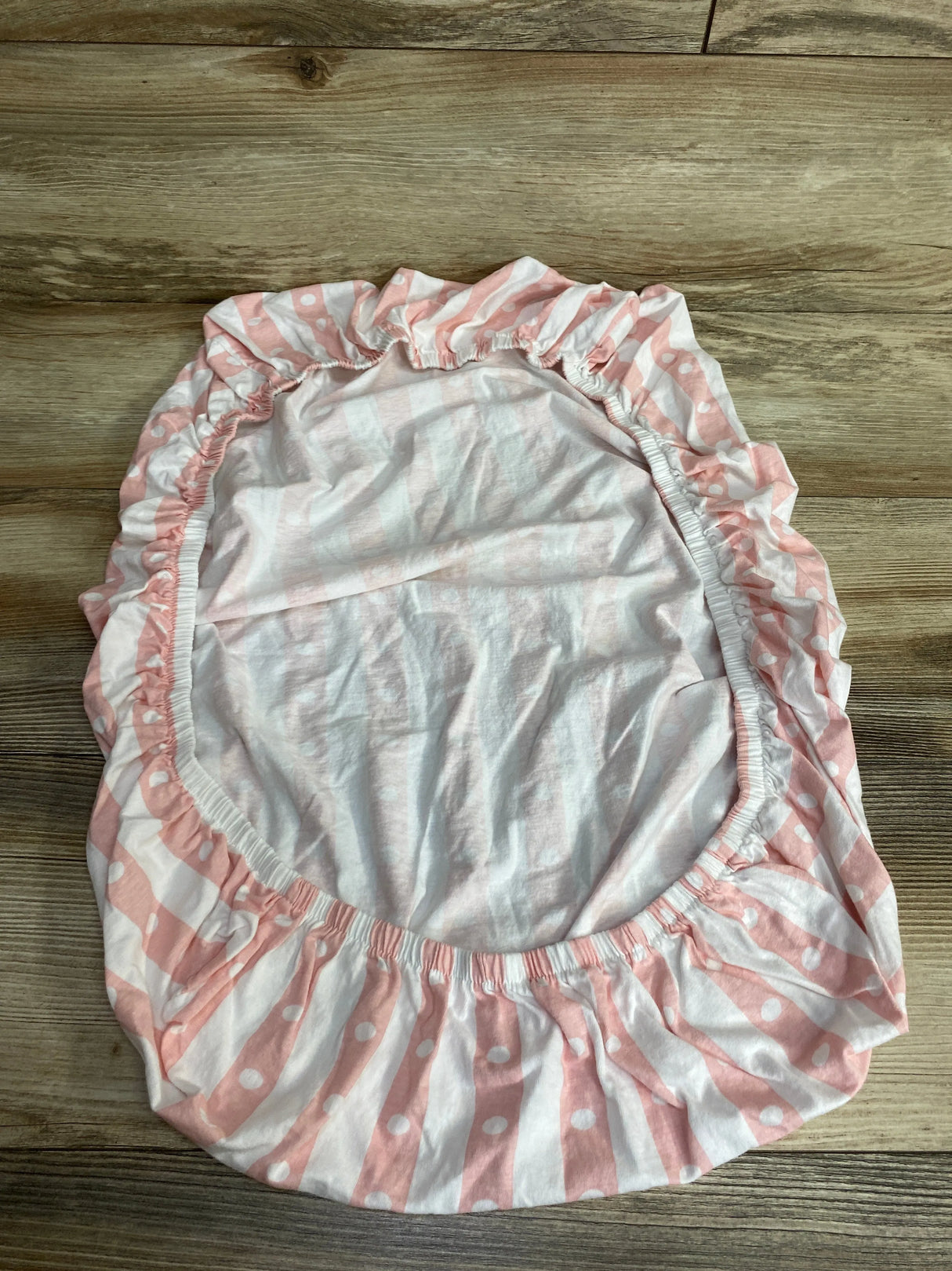 Cambria Baby Fitted Organic Bassinet Sheet Pink