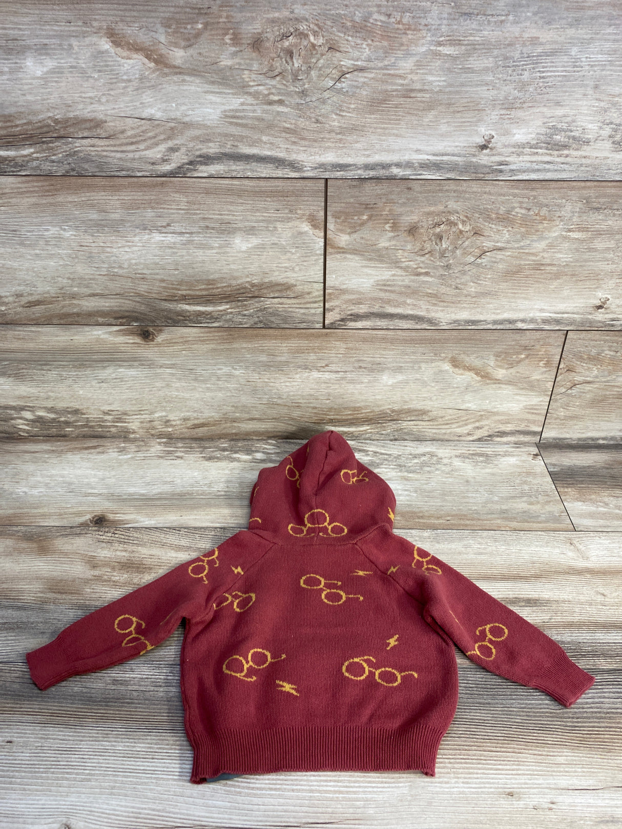 Modern Moments x Harry Potter Knit Pull Over Sweater Burgundy sz 12m