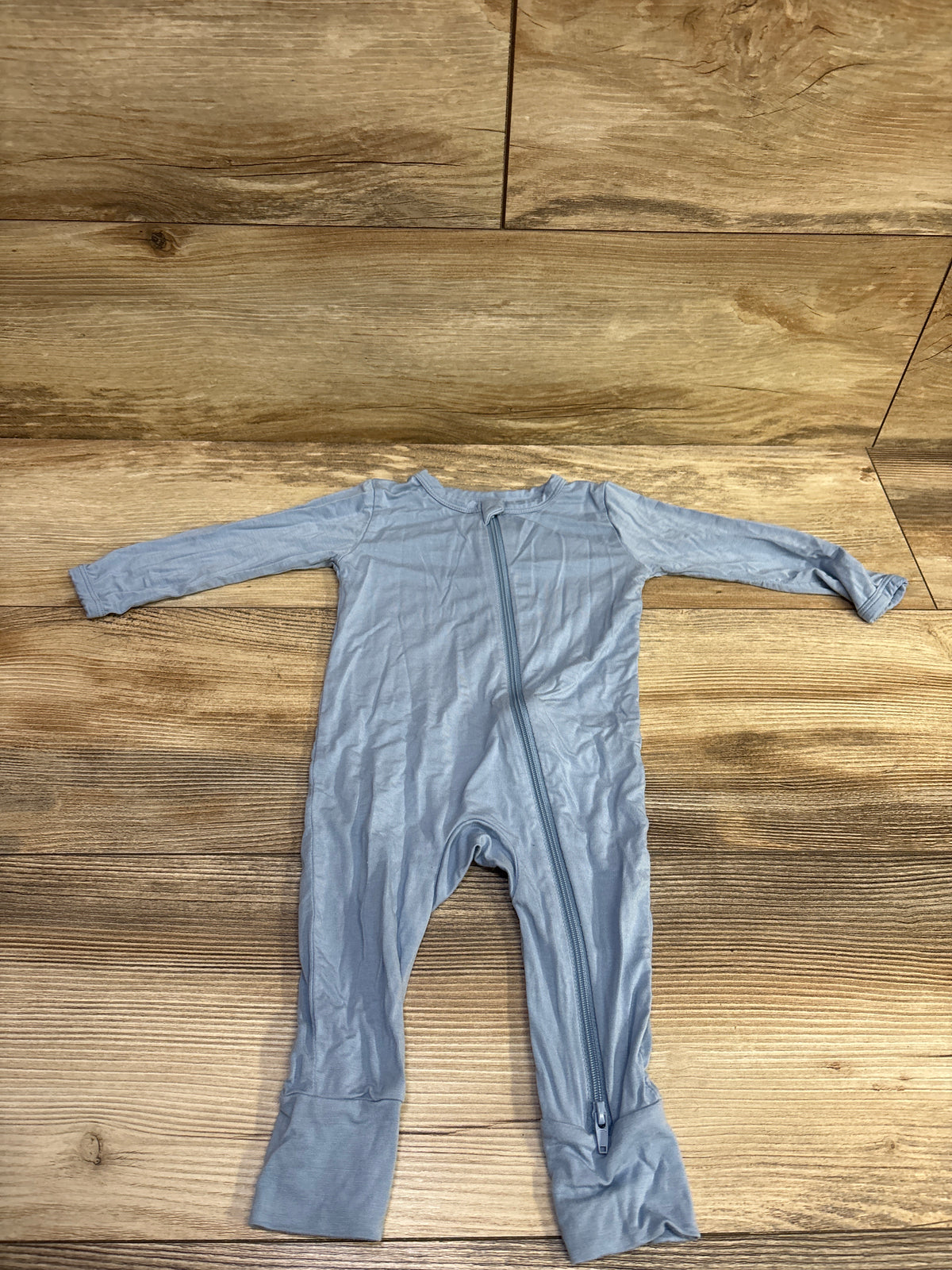 Miozing Bamboo Convertible Sleeper Blue sz 3-6m