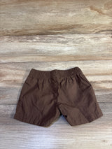 Carter's Pull On Shorts Brown sz 6m