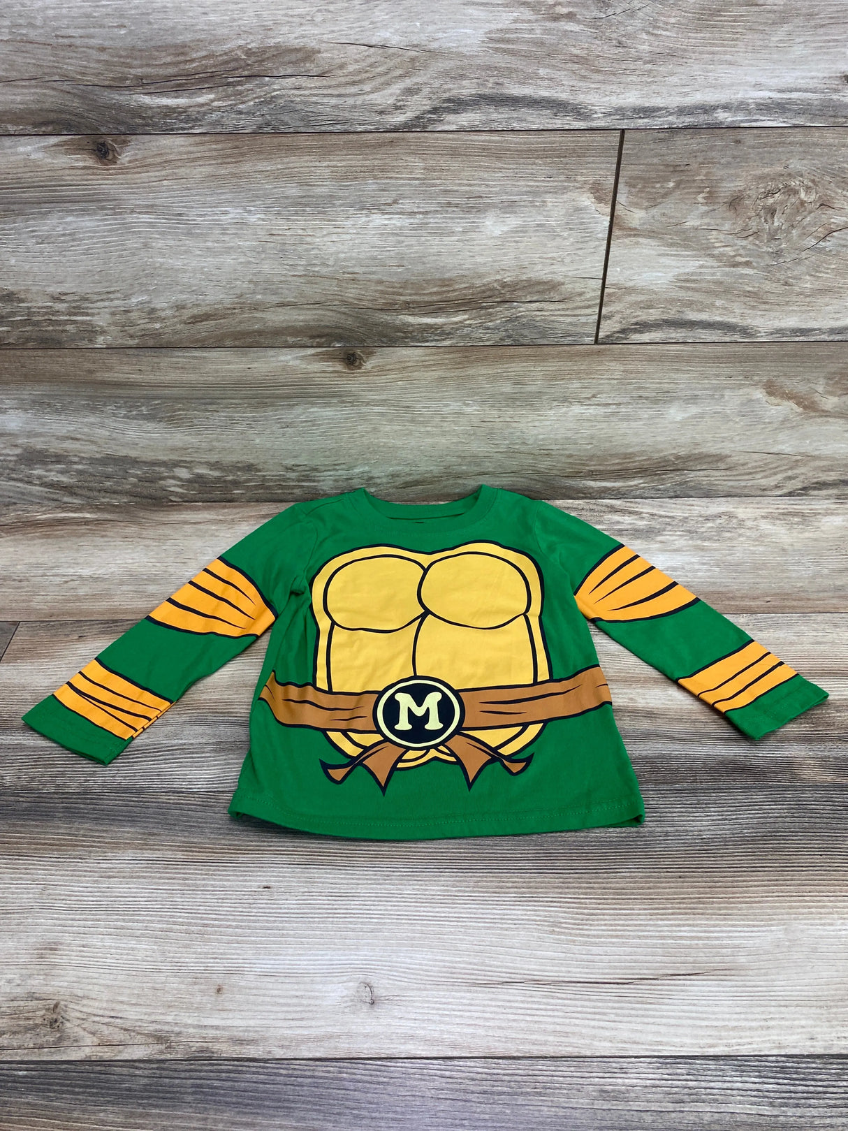 Nickelodeon TMNT Shirt Green sz 3T