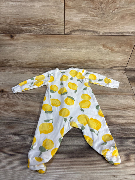 Just One You Lemon Print Sleeper White sz 3m - Me n Mommy To Be