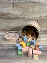 Ego Fun 70pc Wooden Building Blocks