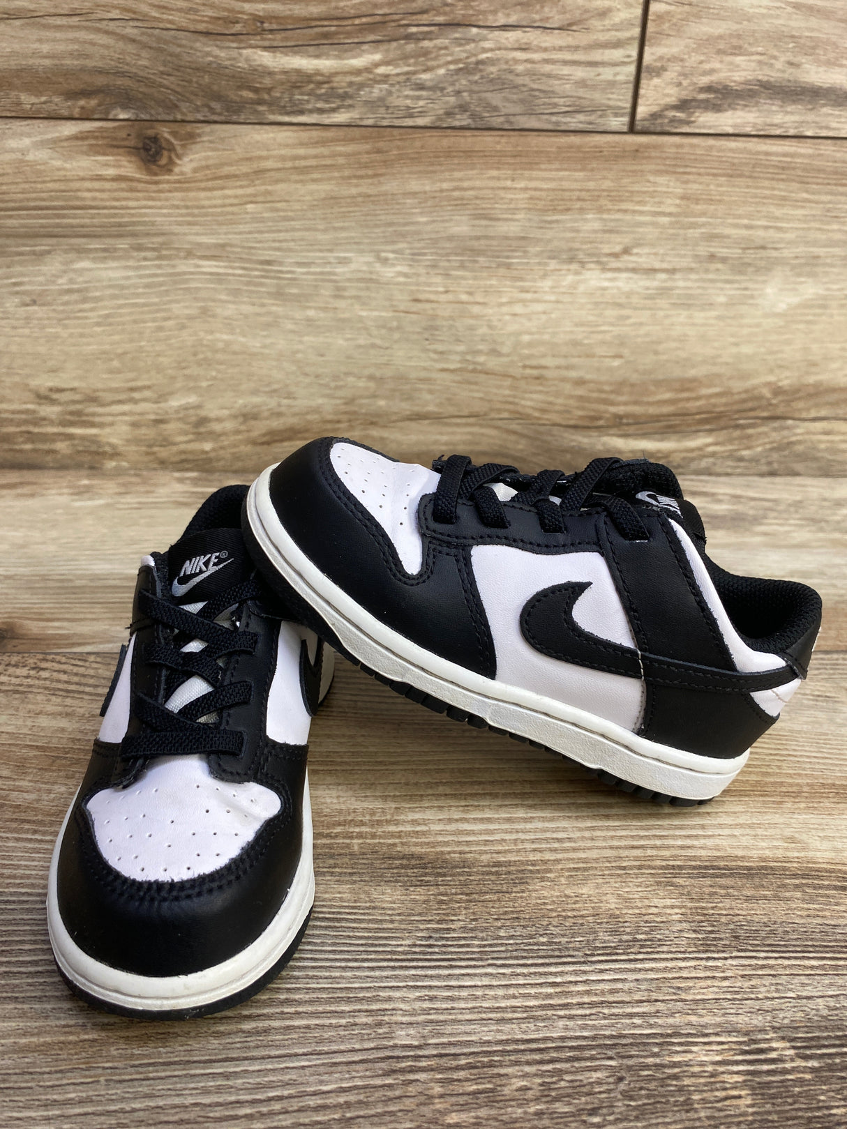 Nike Dunk Low TD 'White/Black White' Sneakers sz 9c