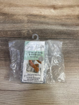 NEW Snuggle Shield LUXE Protection Bamboo Knees to Toes Socks Grey